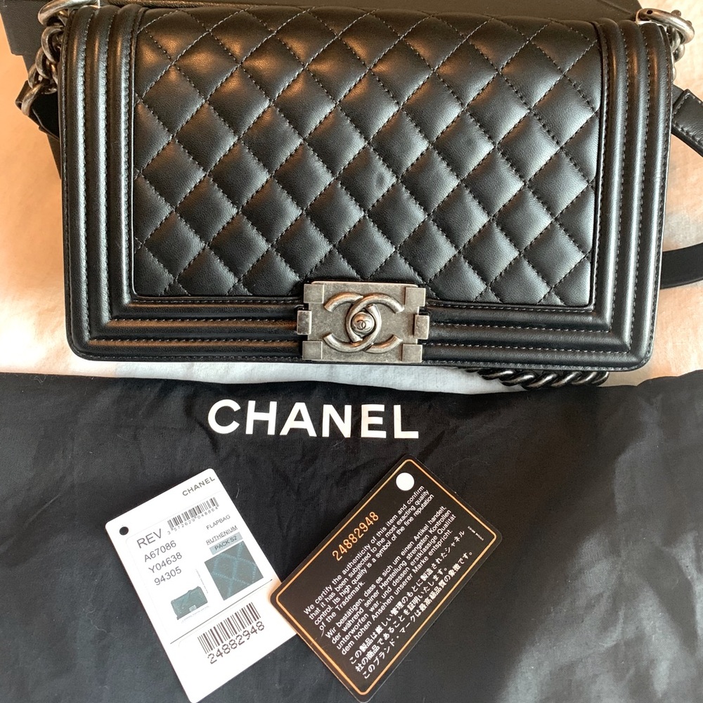 SOLD- CHANEL BOY BAG